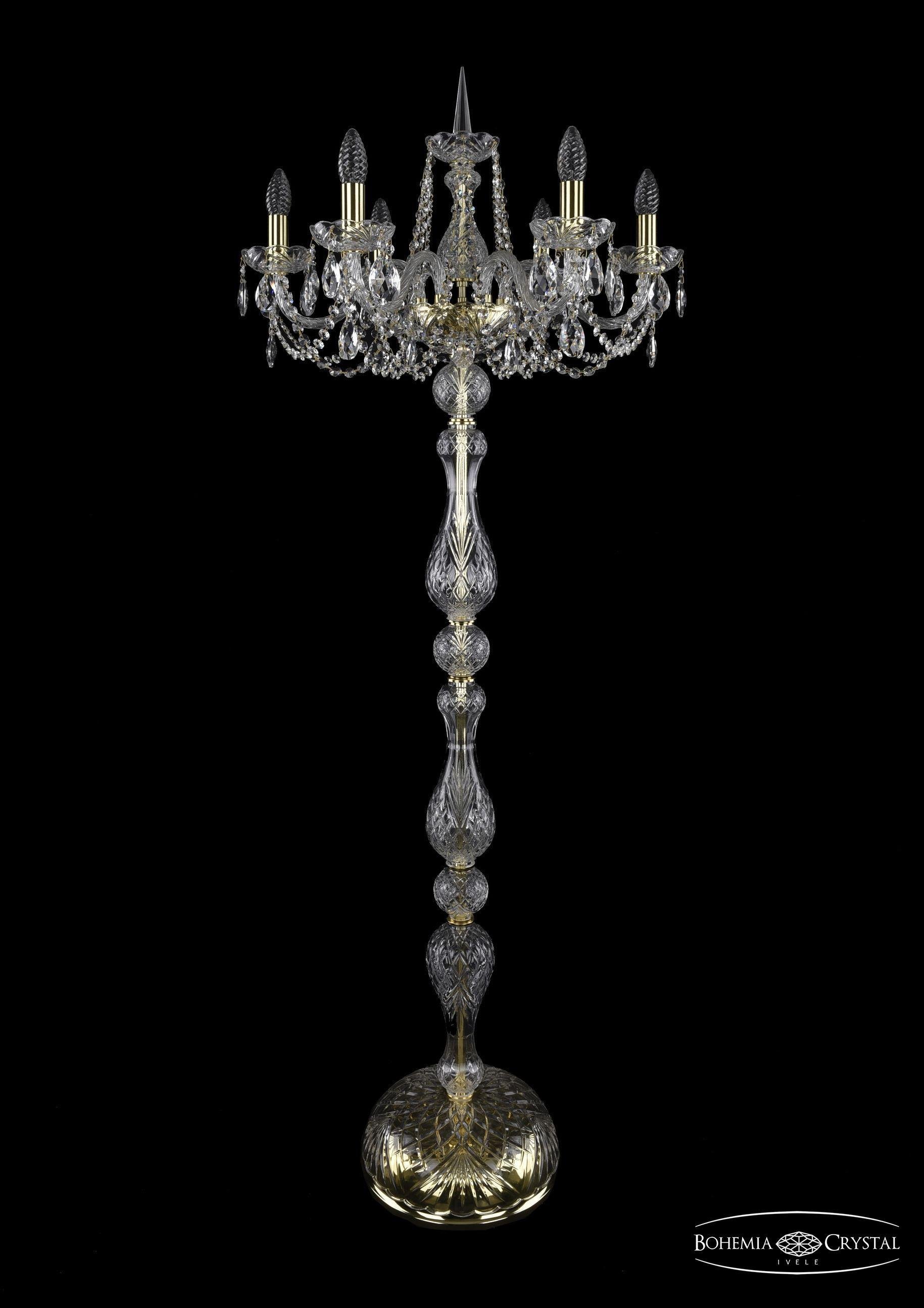 

Подвесная люстра Bohemia Ivele Crystal 1402T1/6/195-160/G, Торшер Bohemia Ivele Crystal 1402T1/6/195-160/G