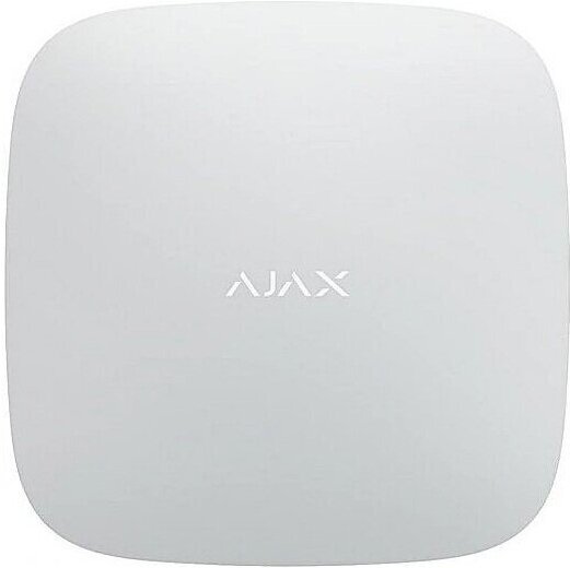 

Контроллер управления умным домом Ajax Hub Plus белый [11795.01.WH1], Контроллер систем безопасности Ajax Hub Plus 11795.01.WH1