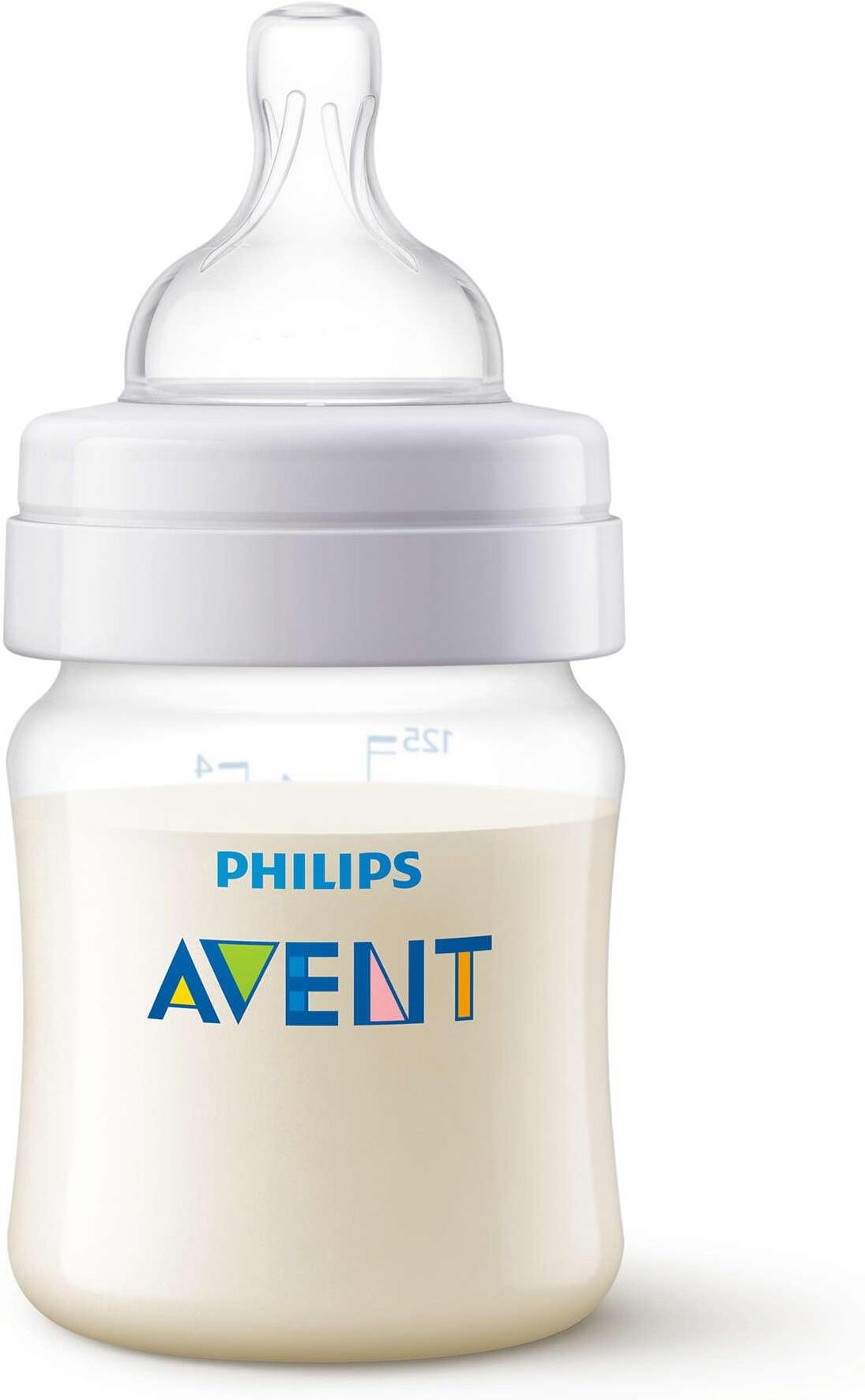 

Бутылочка для кормления Philips AVENT Anti-colic 125мл 1шт [SCF810/17], Бутылочка для кормления Philips AVENT Anti-colic 125мл 1шт SCF810/17