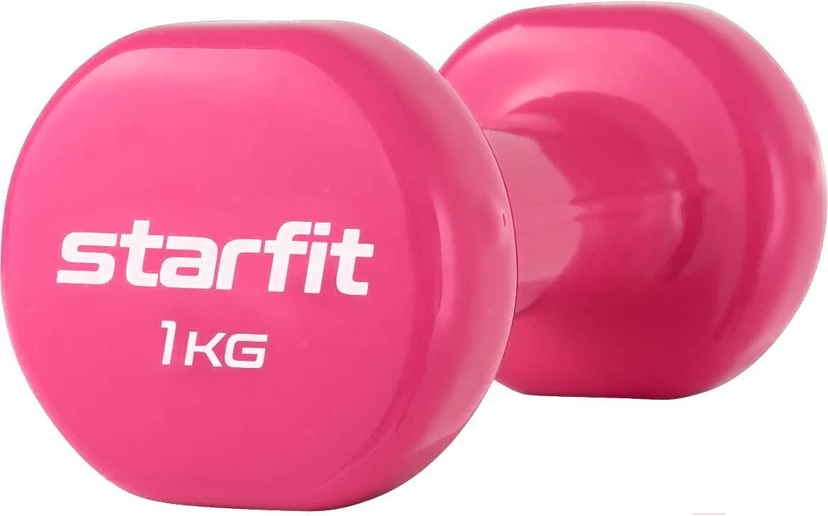 

Гантель Starfit Core DB-101 1 кг розовый