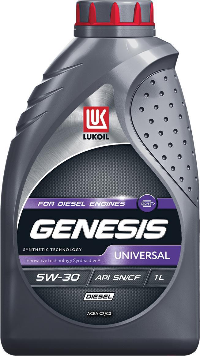 

Моторное масло Лукойл Genesis Universal 5W30 SL/CF 1л (3148620)