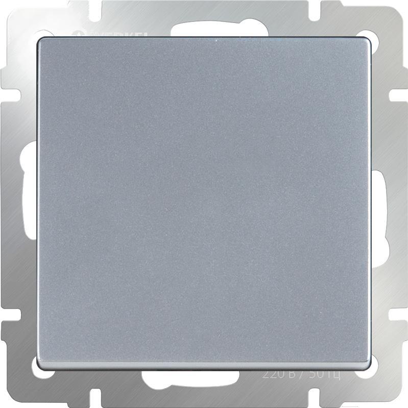 

Выключатель Werkel WL06-SW-1G-2W серебряный [a029821], WL06-SW-1G-2W