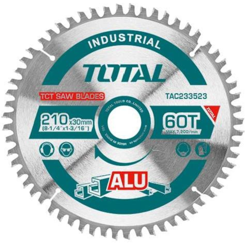 

Диск пильный Total 60 зубьев TAC233523