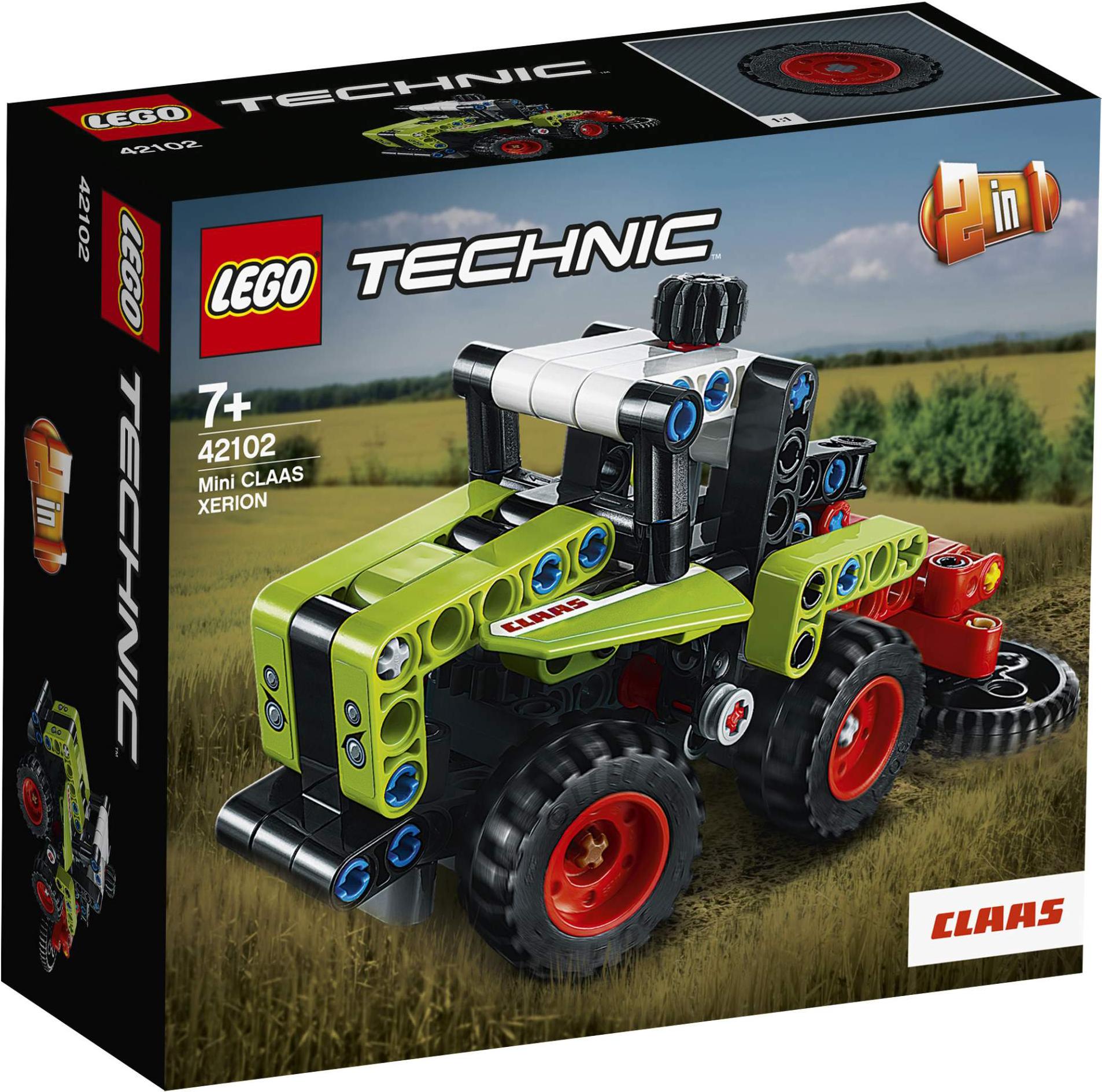 

Конструктор LEGO TECHNIC Mini Claas Xerion [42102], TECHNIC Mini Claas Xerion