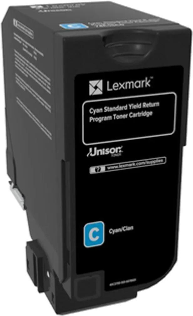 

Картридж для принтера (МФУ) Lexmark 74C5HCE голубой, 74C5HCE