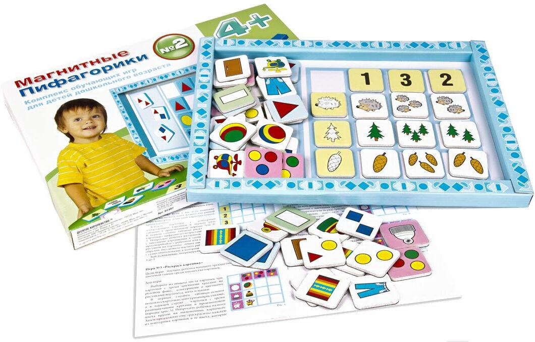 

Игровой набор Десятое королевство Магнитные пифагорики 4+ (01497)