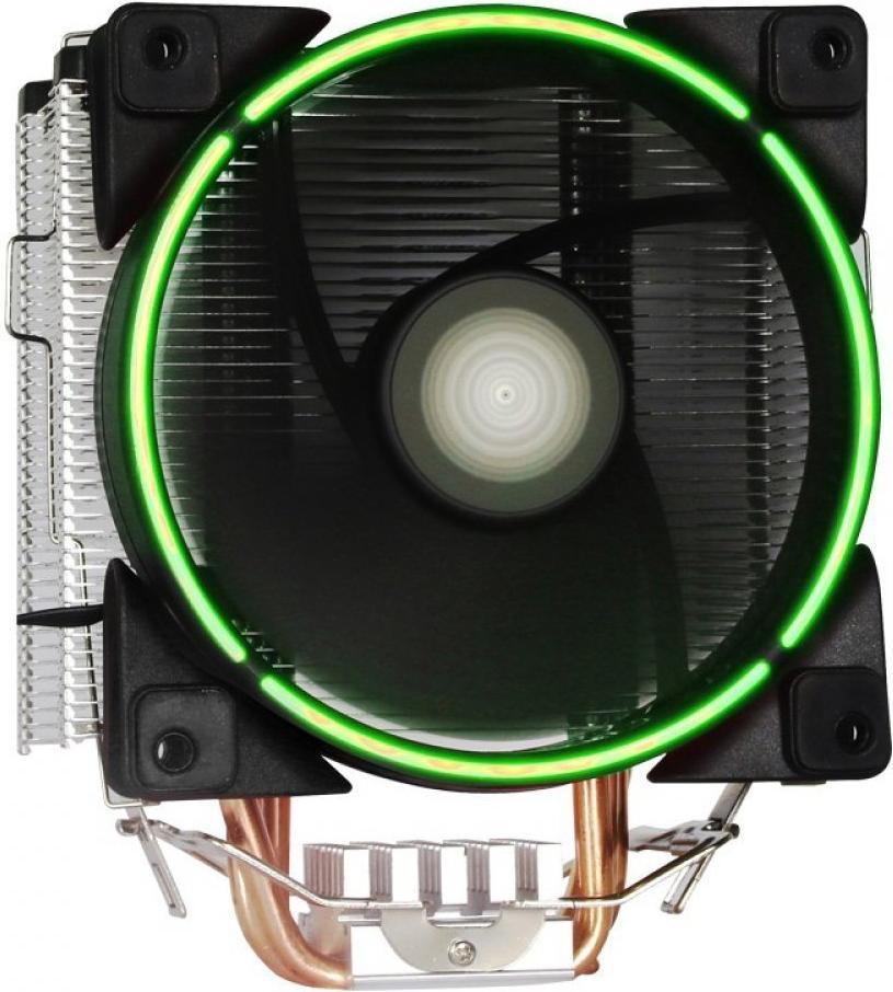 

Кулер GameMax Gamma 500 Green, Система охлаждения GameMax Gamma 500 Green