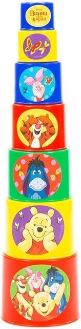 

Развивающий игровой набор Полесье Занимательная пирамидка Disney Винни и его друзья [76069], Развивающий игровой набор Полесье Занимательная пирамидка Disney Винни и его друзья 76069