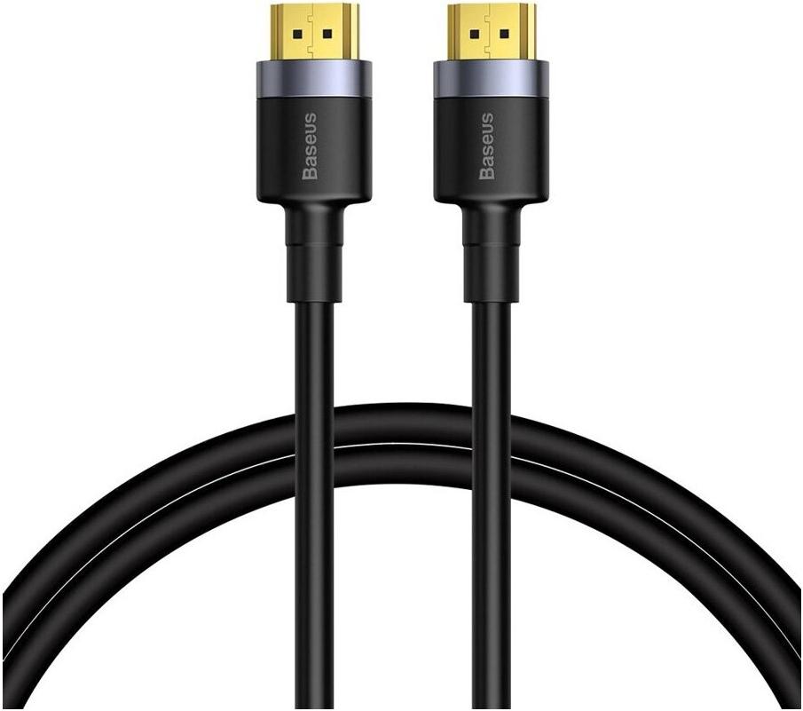 

Кабель для компьютера Baseus CADKLF-F01, Кабель Baseus CADKLF-F01 Cafule Adapter Cable 4KHDMI (M) To 4KHDMI (M) HDMI 2.0 4K@60Hz 2m Black (Baseus Cafule 4KHDMI Male To 4KHDMI Male Adapter Cable 2m Black (CADKLF-F01))