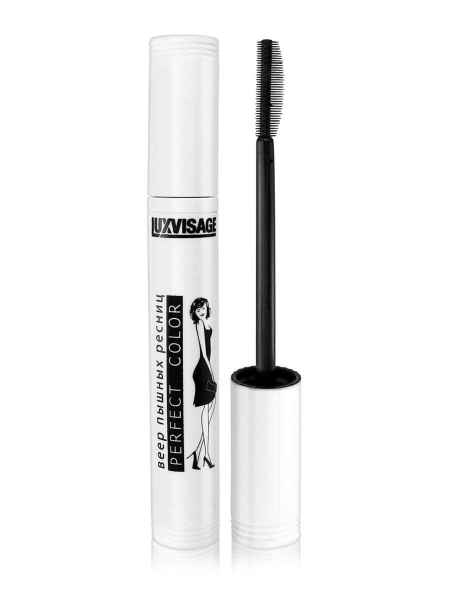 

Тушь для ресниц Lux Visage Perfect Color веер пышных ресниц (9г), Perfect Color веер пышных ресниц 9г