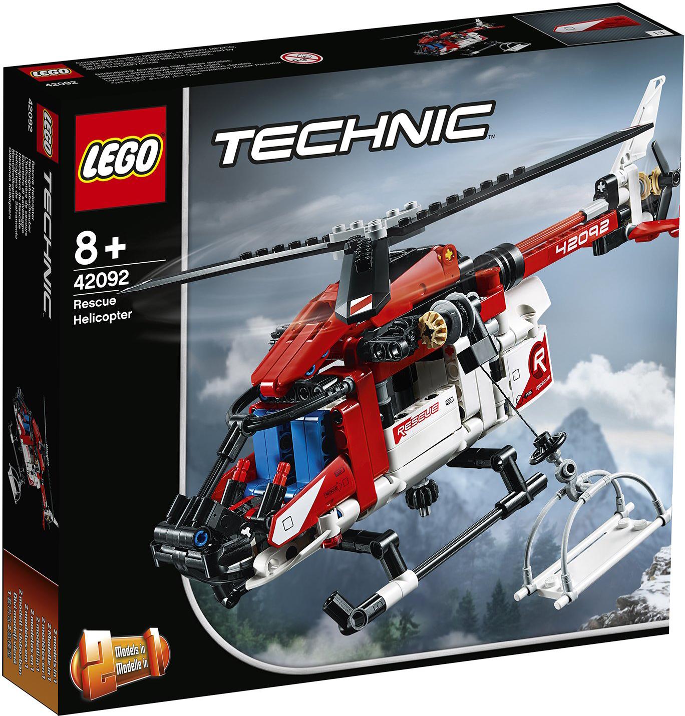 

Конструктор Lego Technic Спасательный вертолёт 42092, Technic Спасательный вертолёт