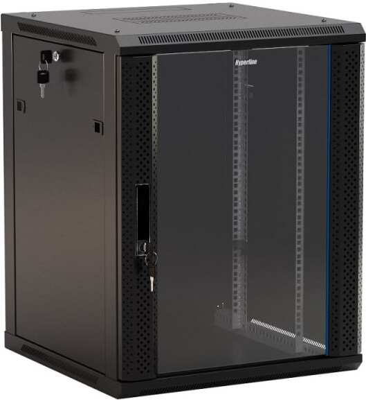 

Шкаф коммутационный Hyperline TWB-1266-GP-RAL9004 черный