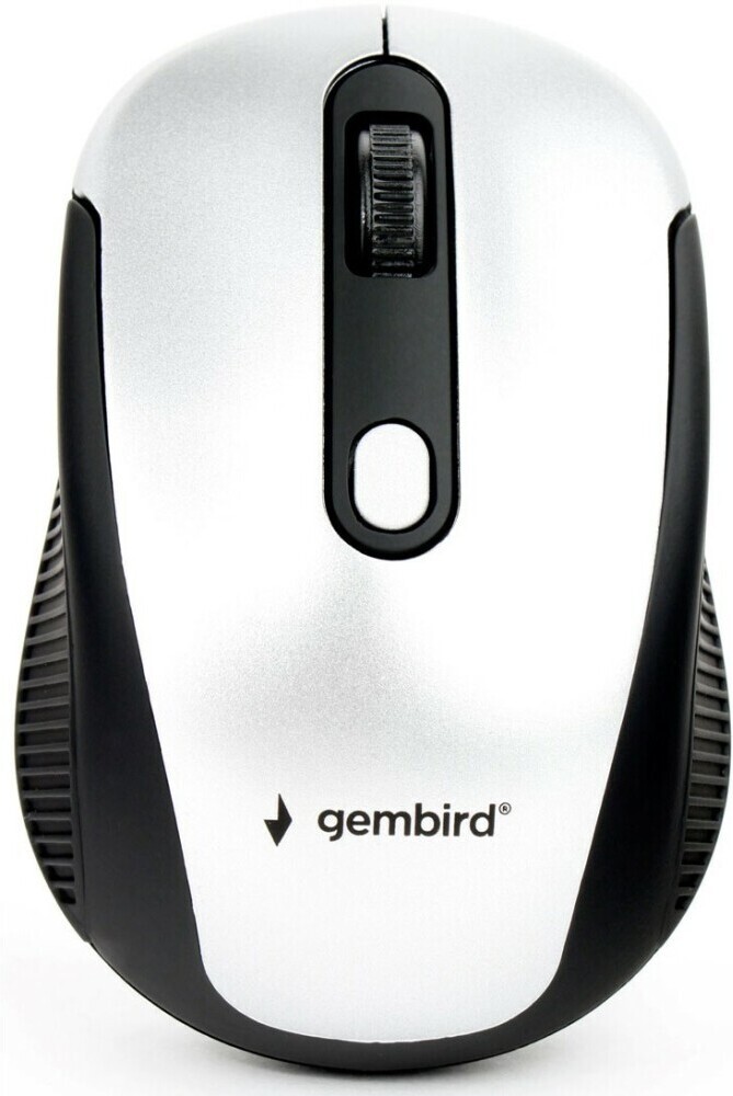 

Мышь Gembird MUSW-420-4 (черный/серебристый)