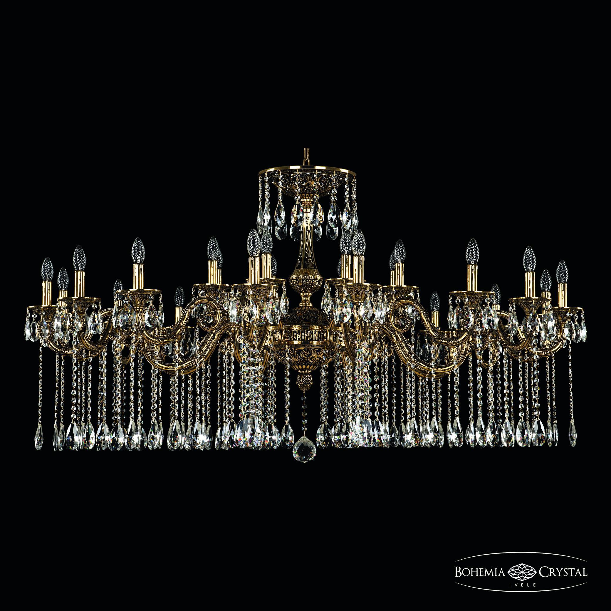 

Подвесная люстра Bohemia Ivele Crystal 71105/24/590 A GB