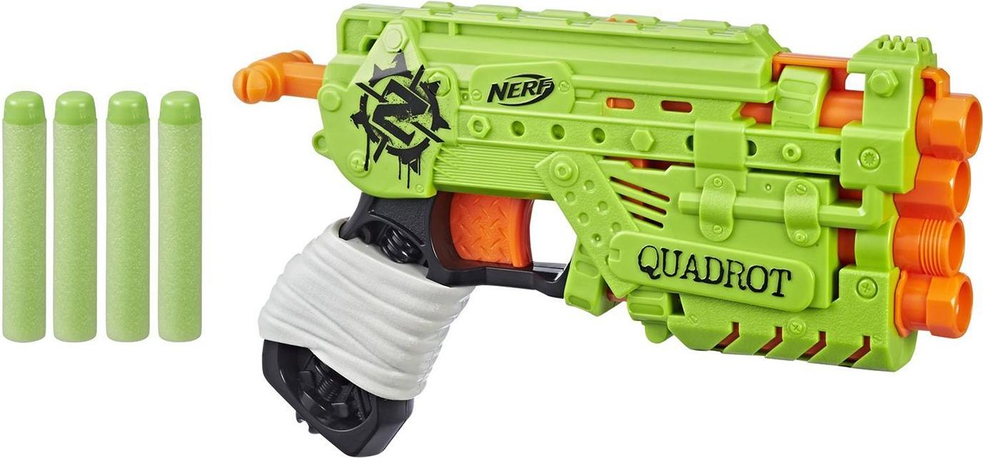 

Игровой набор Nerf бластер со стрелами Зомби Страйк Квадрот НЁРФ [E2673EU4], бластер со стрелами Зомби Страйк Квадрот НЁРФ