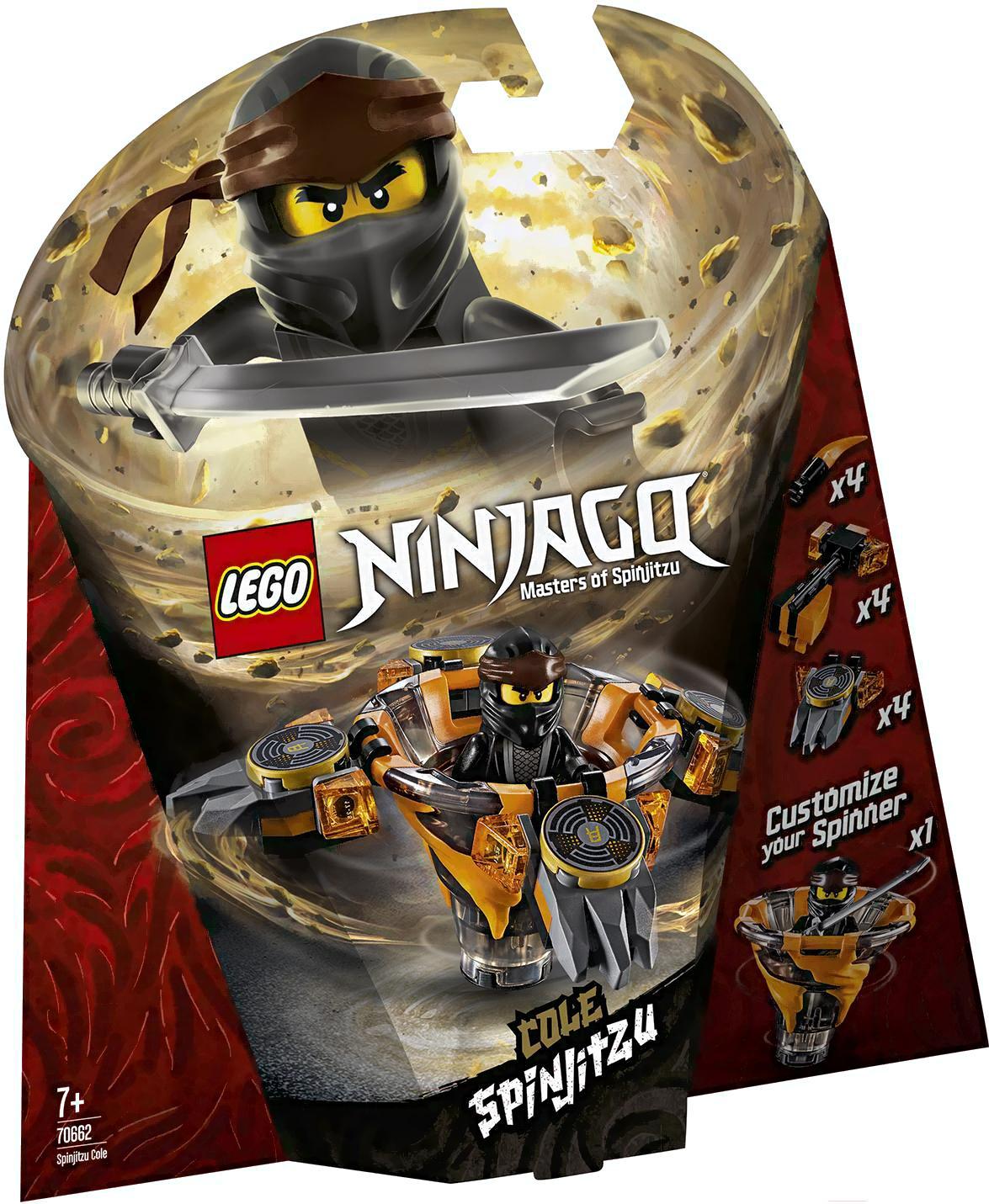 

Конструктор Lego Ninjago Коул: мастер Кружитцу 70662, Ninjago Коул: мастер Кружитцу