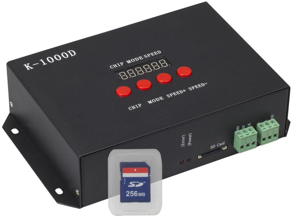 

Arlight Контроллер DMX K-1000D (SD-card, 512 pix) [019069]