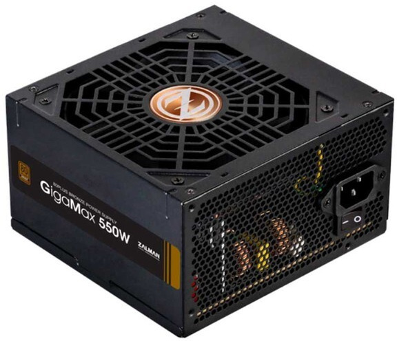 

Блок питания Zalman ZM550-GVII 550W, Блок питания Zalman GigaMax ZM550-GVII