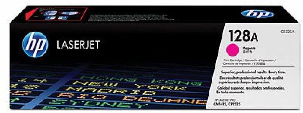 

Картридж для принтера HP 128A (CE323A), Картридж HP Картридж HP 128A (CE323A) original пурпурный