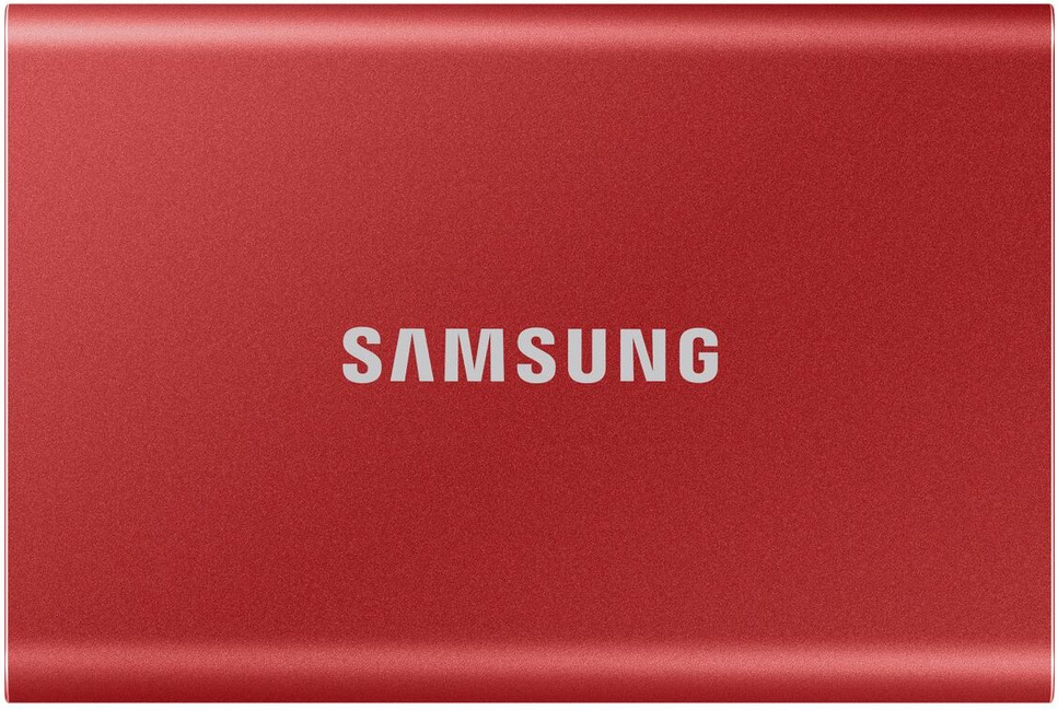 

Внешний SSD Samsung T7 Touch USB3.2 500 ГБ красный [MU-PC500R/WW], Накопитель SSD Samsung MU-PC500R/WW