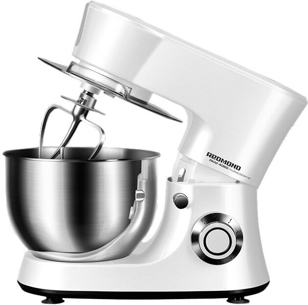 

Кухонный комбайн Redmond RKM-4050 (белый металлик), Кухонный комбайн Redmond RKM-4050