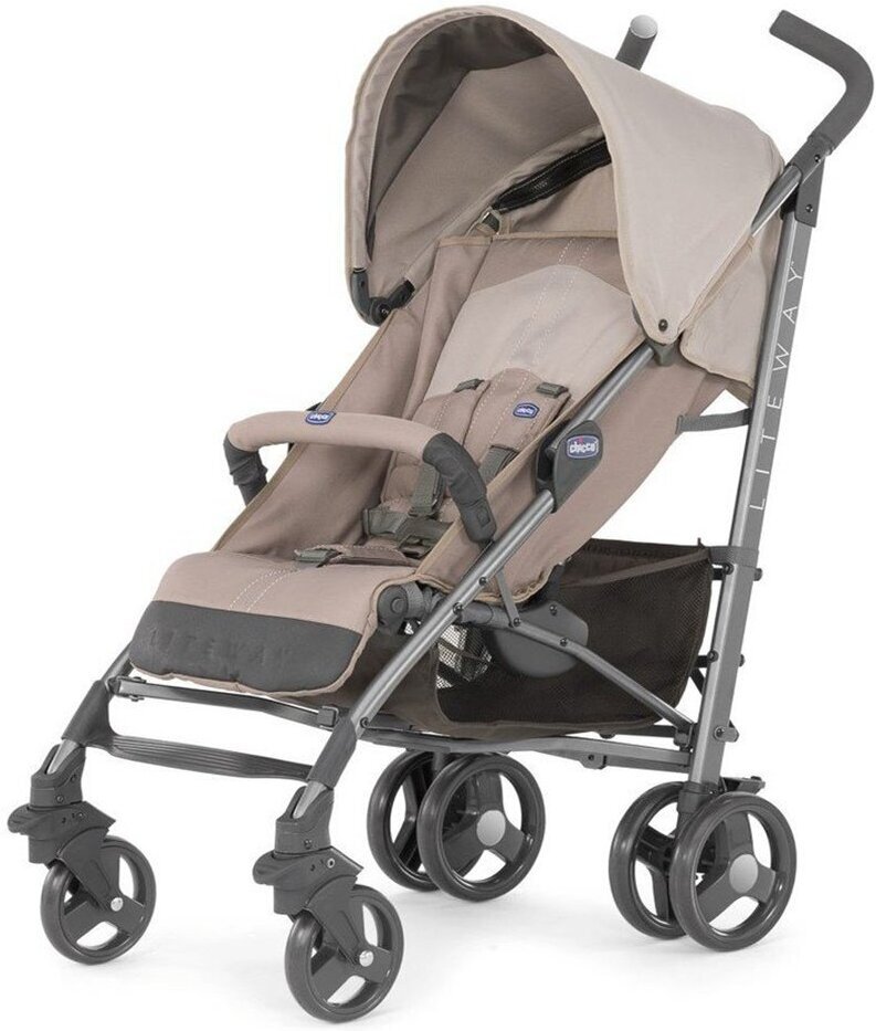 

Детская коляска Chicco LITE WAY TOP с бампером Sand [05079547870000], Детская коляска Chicco LITE WAY TOP с бампером 05079547870000 Sand