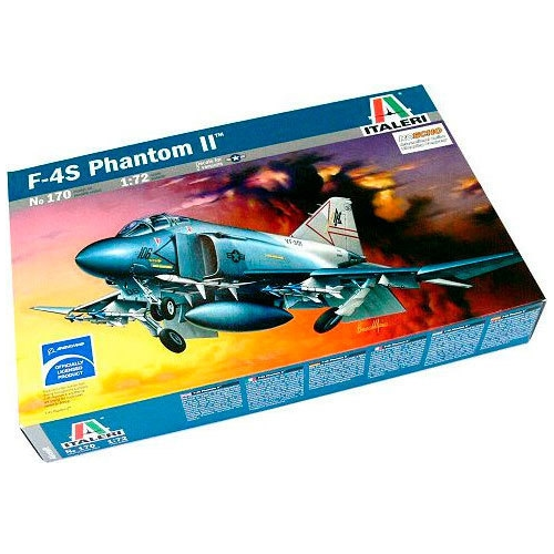 

Сборная модель Italeri Истребитель F04S Phantom II [0170], Сборная модель Italeri Истребитель F04S Phantom II 0170