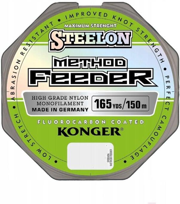

Монофильная леска KONGER STEELON METHOD FEEDER 150 м 0,18 мм [257150018], Леска монофильная KONGER STEELON METHOD FEEDER 150 м 0,18 мм 257150018