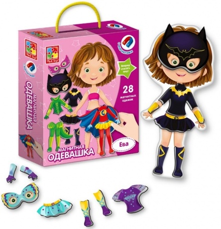 

Магнитная игра Vladi Toys Одевашка Ева (3702-04)