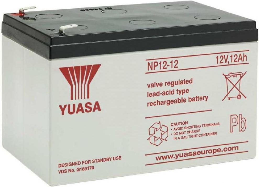 

Аккумулятор для ИБП Yuasa NP12-12 12В 12Ач, NP12-12 12В 12Ач
