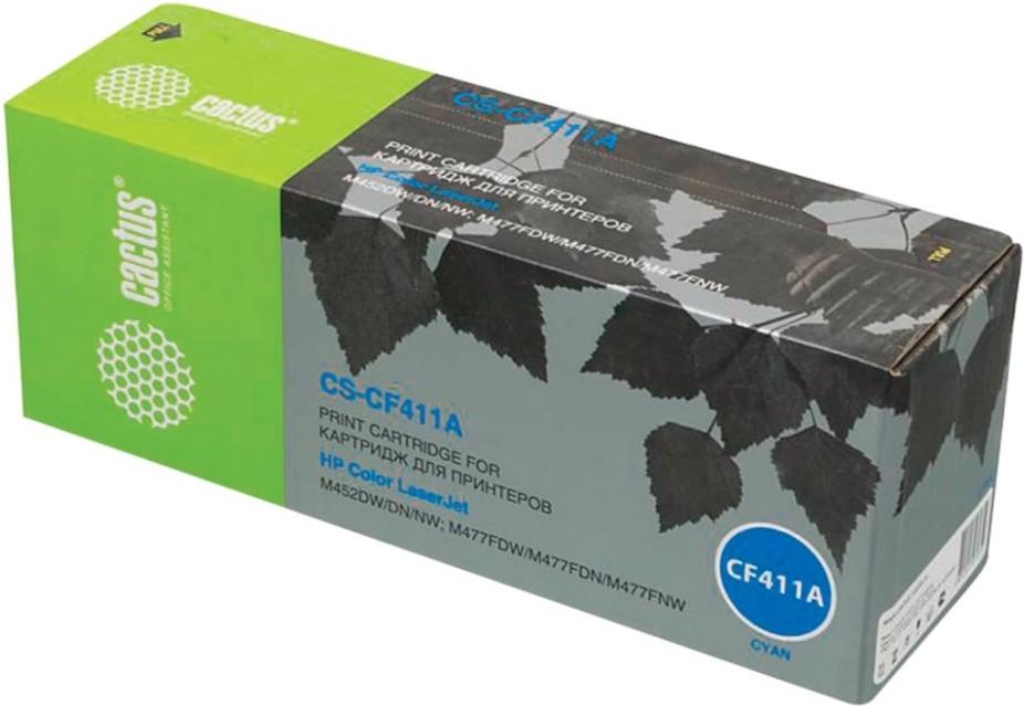 

Картридж Cactus CS-CF411A Cyan