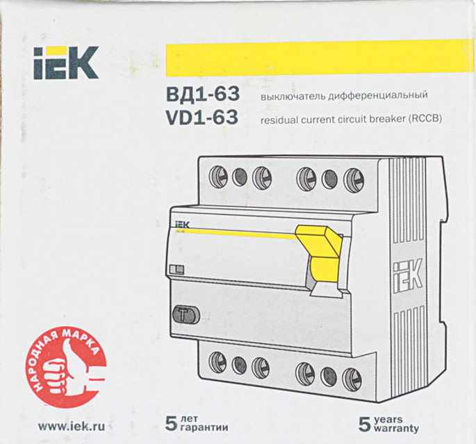 

Выключатель нагрузки IEK MDV10-4-025-030