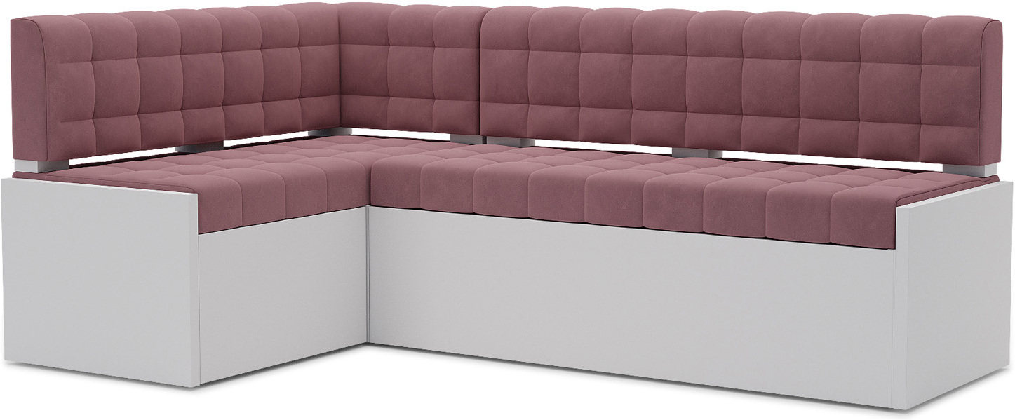 

Кухонный диван Mebel-Ars Ганновер 208х82 левый велюр пудра НВ-178 18 (М11-10-6), Кухонный диван Mebel-Ars Гамбург 194х120 левый велюр пудра (М11-10-6)