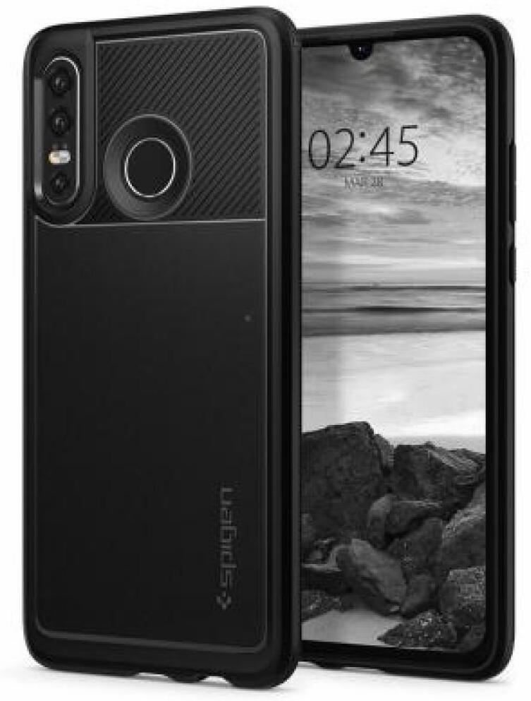 

Чехол для Huawei P30 Lite, Honor 20S гелевый Spigen SGP Rugged Armor черный