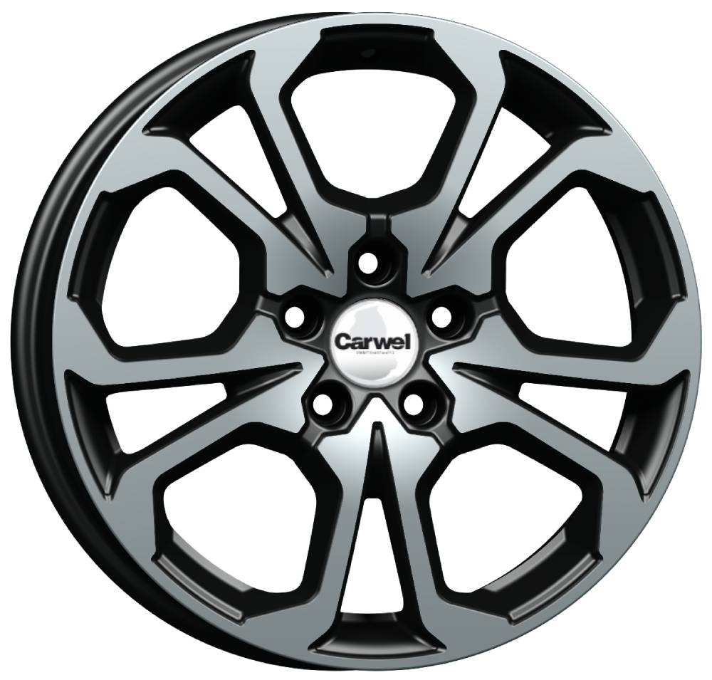 

Автомобильные диски Carwel Ванда 6,5.x17 5/114.3 ET50 d-54.1 AB (108641)