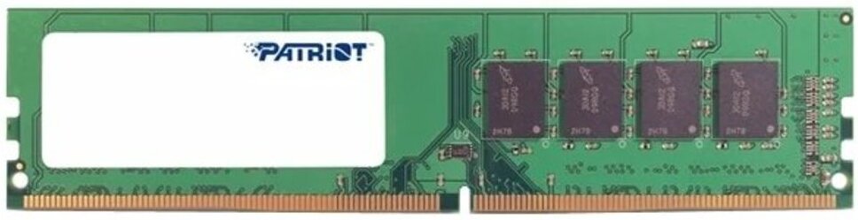 

Оперативная память DDR4 Patriot PSD44G266641, Модуль памяти 4GB Patriot PSD44G266641