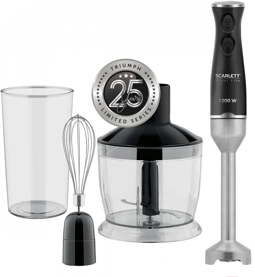 

Блендер Scarlett SC-HB42F73, Блендер Scarlett SC-HB42F73 Silver Line