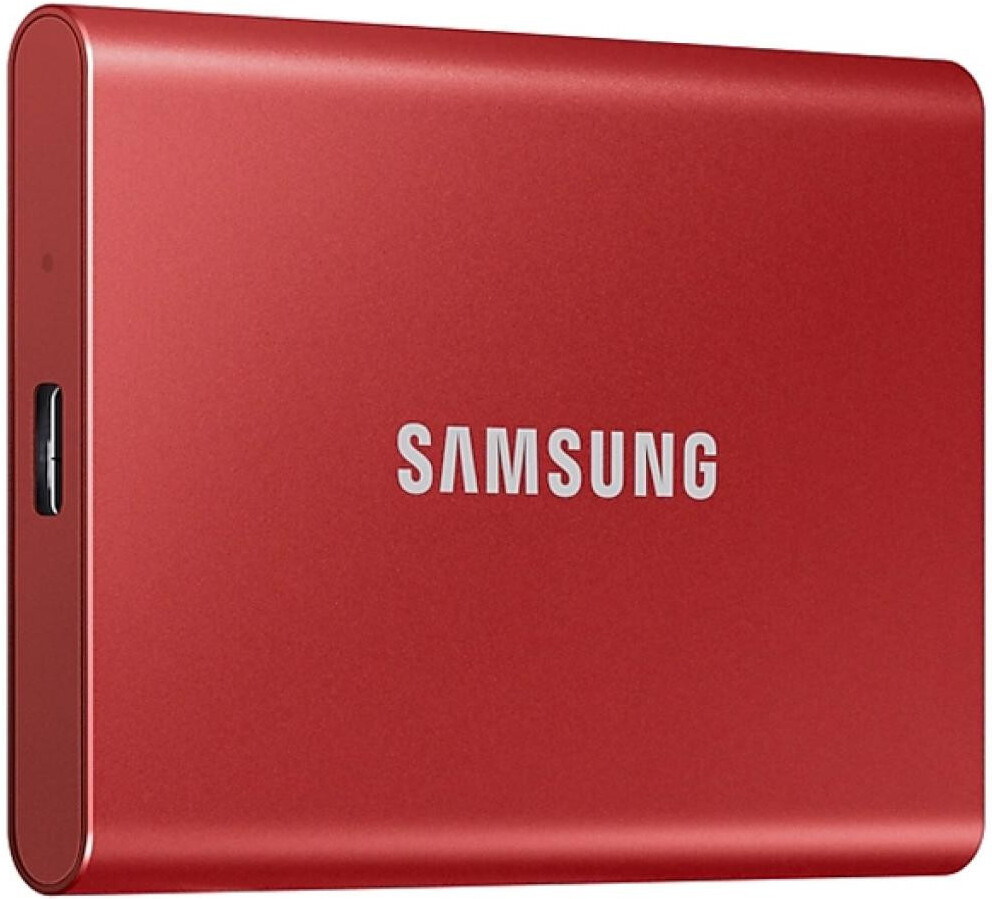 

Внешний жесткий диск Samsung T7 Touch 1TB красный [MU-PC1T0R/WW], Внешний жесткий диск HDD Samsung T7 Touch 1TB MU-PC1T0R/WW красный