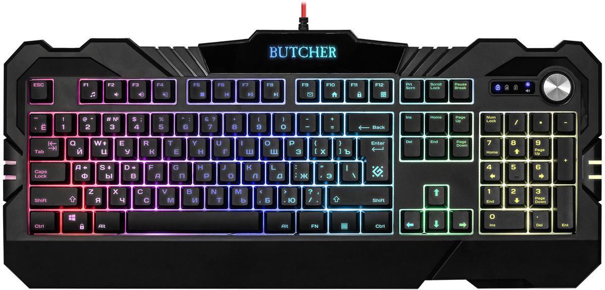 

Клавиатура Defender Butcher GK-193DL [45193], Клавиатура Defender Butcher GK-193DL RU