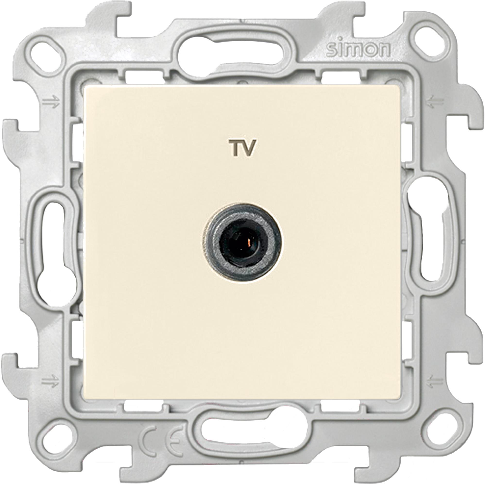 

Розетка Simon 2450477-031 слоновая кость, 2450477-031