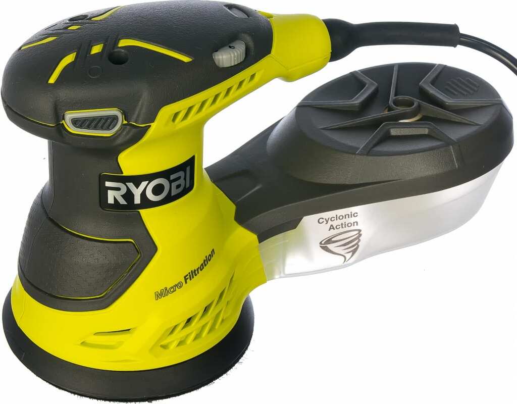 

Эксцентриковая шлифмашина (орбитальная) RYOBI ROS300A, Эксцентриковая шлифмашина Ryobi ROS 300 A