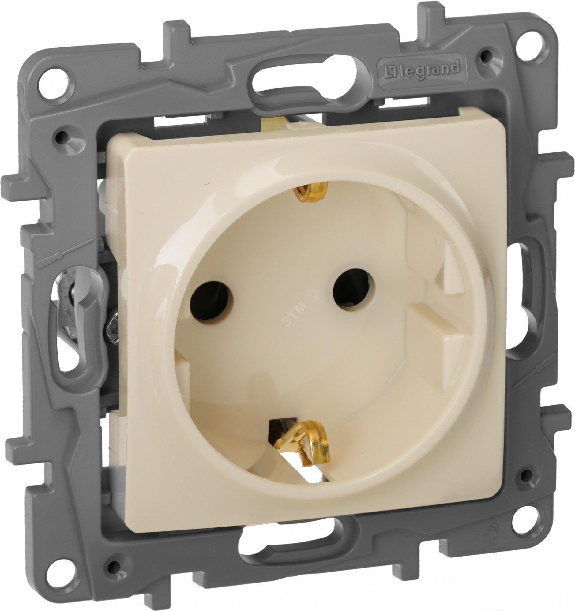 

Розетка Legrand Etika 672322 (слоновая кость), Розетка Legrand Розетка Etika 672322 слоновая кость