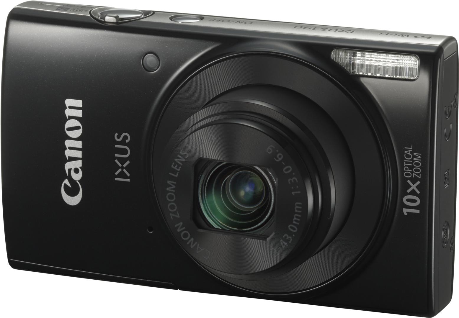 

Фотоаппарат Canon Ixus 190 (черный), Ixus 190