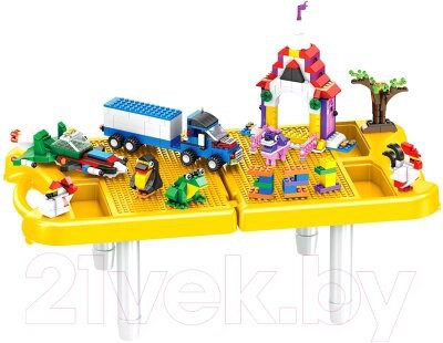 

Развивающий игровой стол Pituso с конструктором зеленый/желтый (6884932)