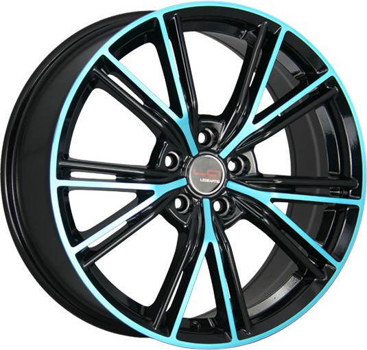 

Автомобильные диски LegeArtis LR504 20x8 5x108мм DIA 63.3мм ET 45мм BK+BL 9133325