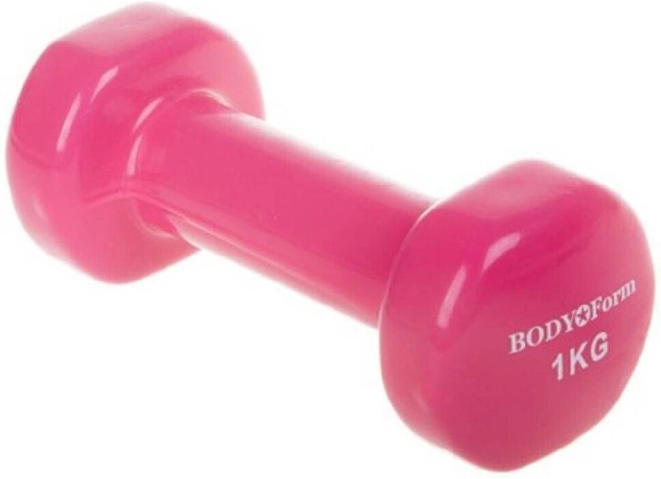 

Гантель виниловая Body Form 1 кг BF-DV01, Гантель Body Form виниловая 1 кг BF-DV01