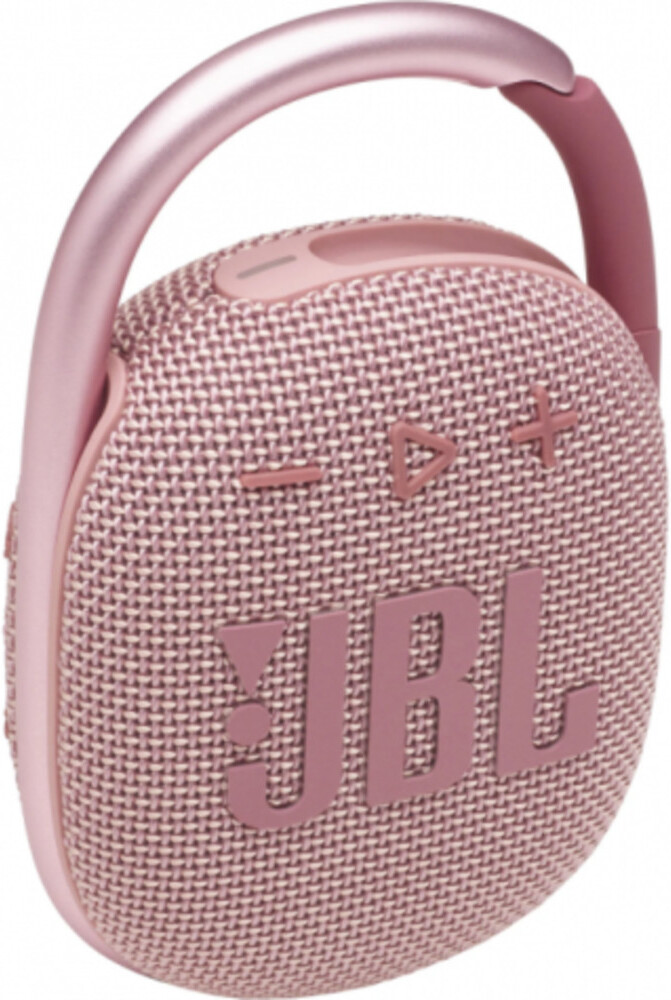

Портативная акустика JBL Clip 4 Pink [JBLCLIP4PINK], Беспроводная колонка JBL Clip 4 (розовый)