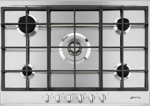 

Варочная панель Smeg P272XGH, Варочная панель Smeg P272XGH Stainless steel