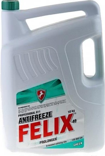 

Антифриз Felix Prolonger G11 до -40°С 10кг зеленый [430206021], Антифриз Felix Prolonger G11 до -40°С 10кг 430206021 зеленый