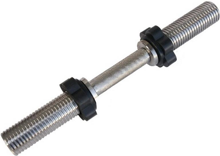 

Гриф MB Barbell d 50 мм металлическая ручка плавающая замок/гайка L 490 мм [809], d 50 мм металлическая ручка плавающая замок/гайка L 490 мм